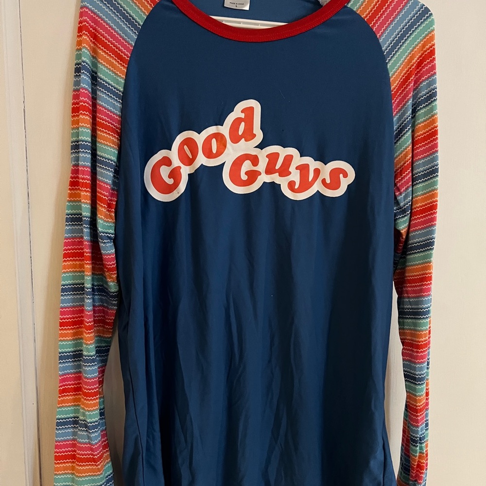 Chucky Good Guys adult pyjamas top